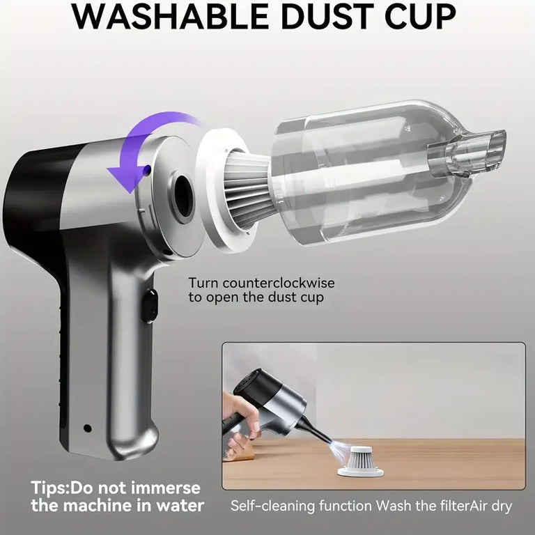 3 in 1 Vacuum Cleaner - Portable & Wireless