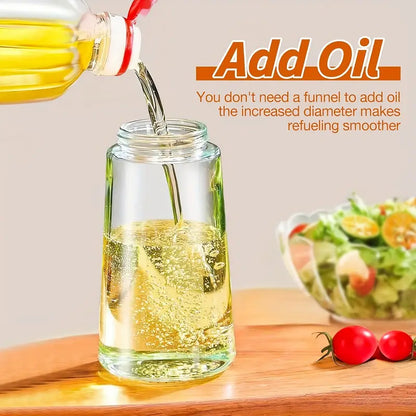 2 in 1 Oil Bottle for kitchen : Dispenses and Spray