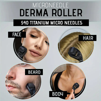 Prime Derma Roller 0.5mm (Pack of 2) For Hair Growth