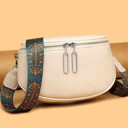 Royal Ruffle - Peacock design belt Sling bag