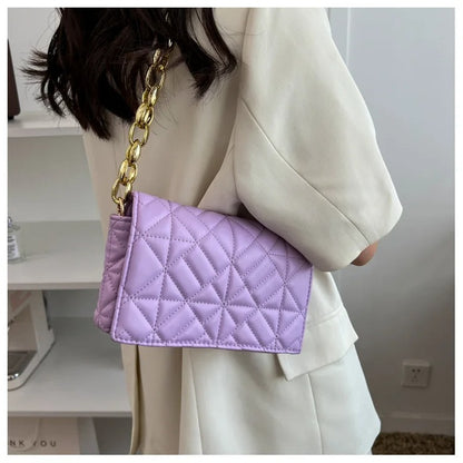 Fashion Plaid Shoulder bag