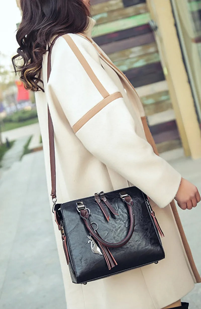Prestige Vogue Leather Hand Bag