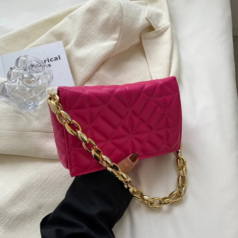 Fashion Plaid Shoulder bag