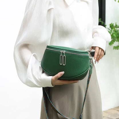 Royal Ruffle - Peacock design belt Sling bag