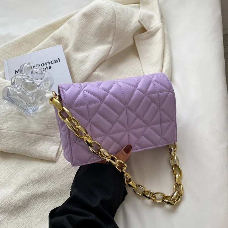 Fashion Plaid Shoulder bag