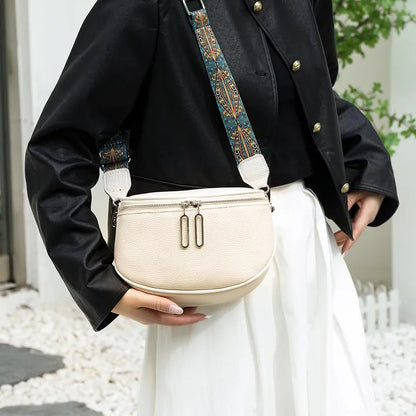 Royal Ruffle - Peacock design belt Sling bag