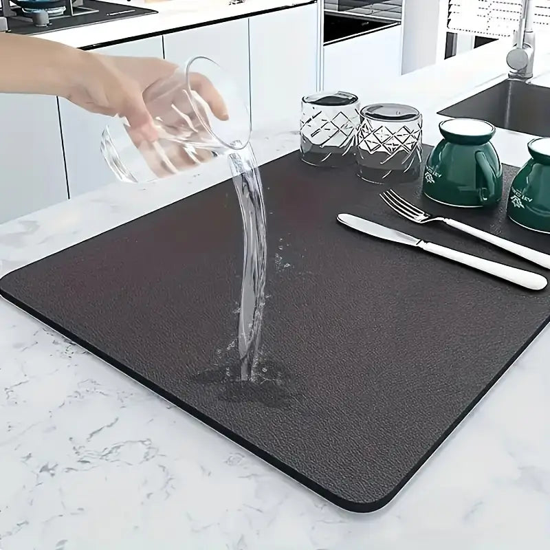Super Absorbent Dish Drying Mat