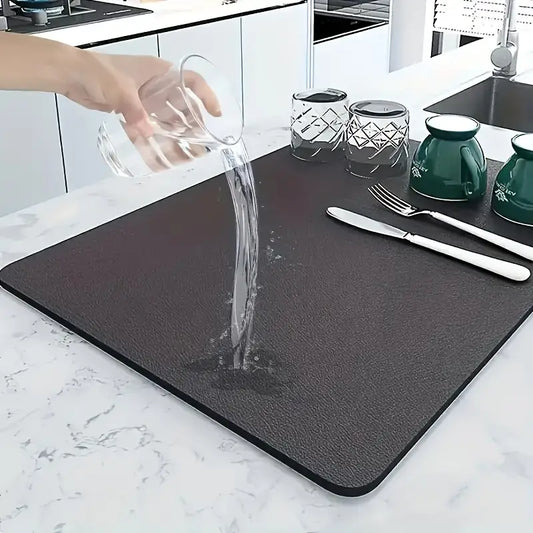Super Absorbent Dish Drying Mat