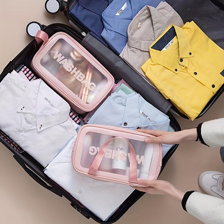 TrioGlam - Premium Cosmetics Bag Combo of 3