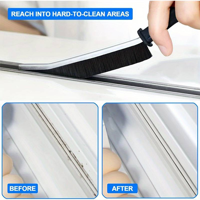 CleanEasy - High Quality Gap Cleaning Brush with Free Sticky Hooks