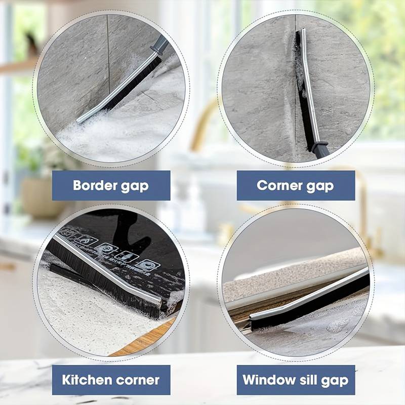 CleanEasy - High Quality Gap Cleaning Brush with Free Sticky Hooks