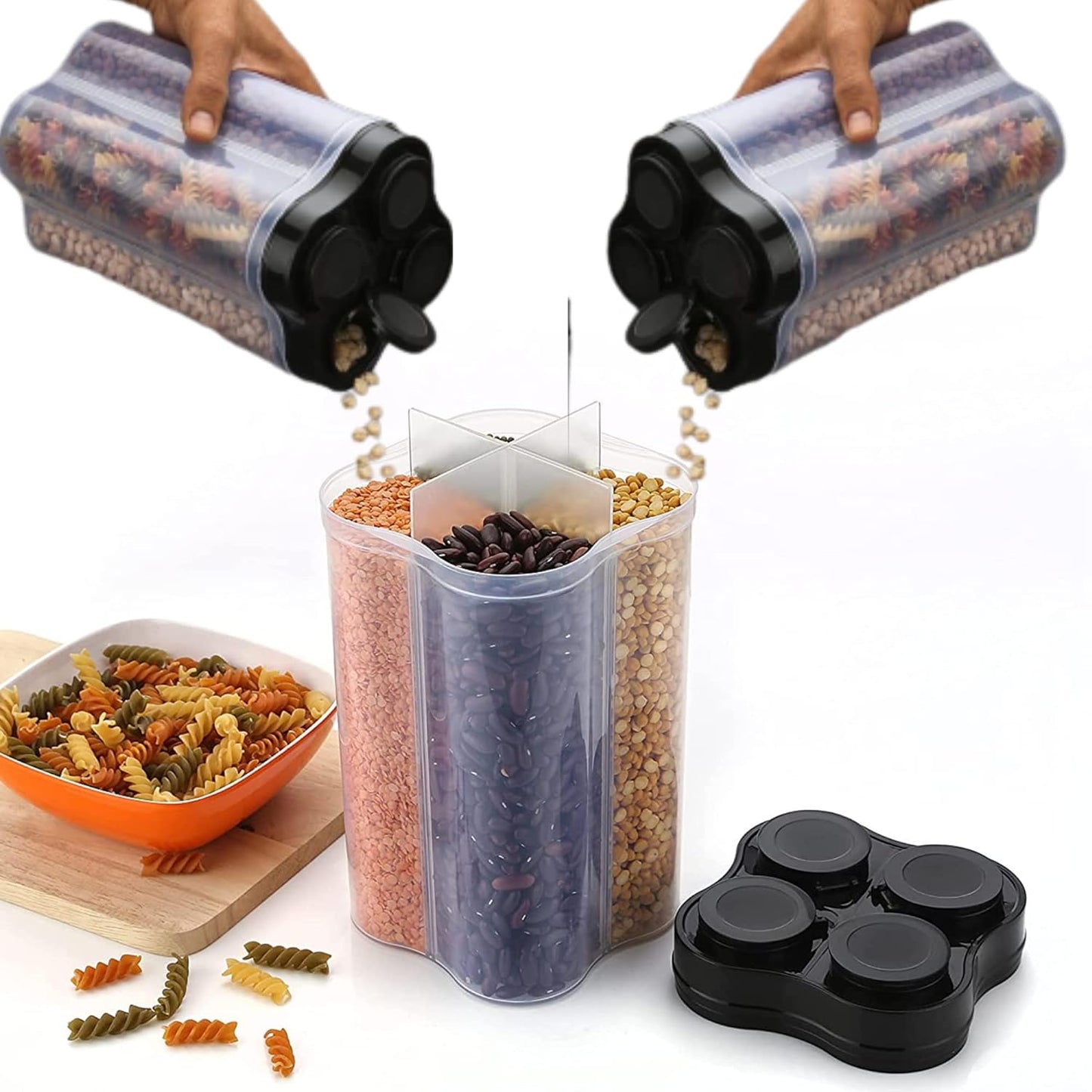 4 in 1 Dal & Pulses organiser - BPA Free