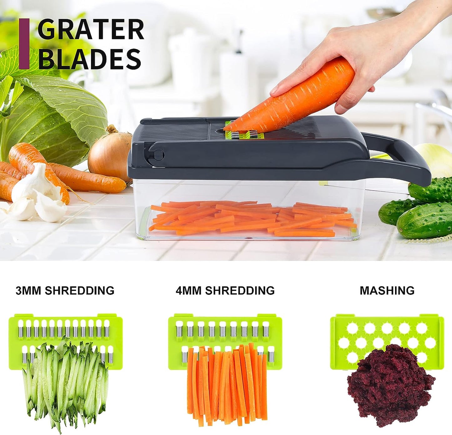 10 in 1 multifunctional Vegetable Chopper
