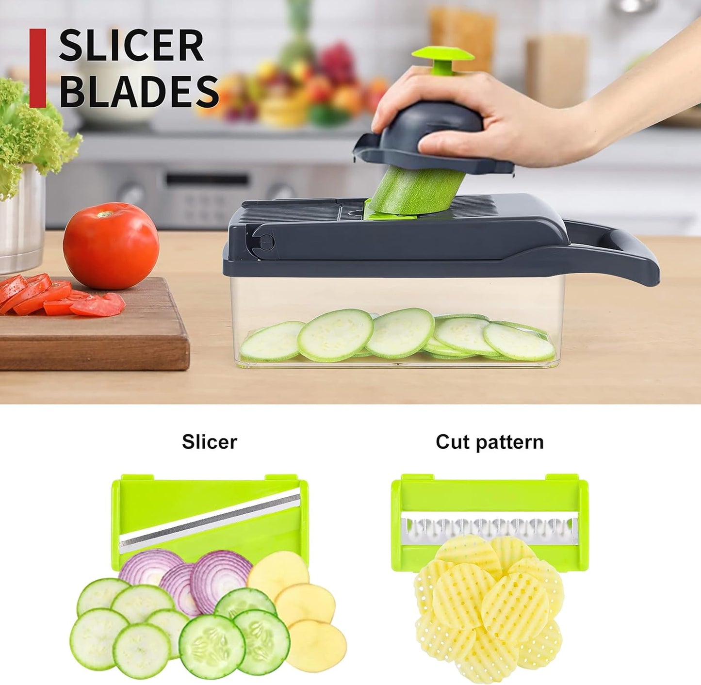 10 in 1 multifunctional Vegetable Chopper