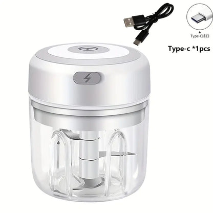 Portable Electric Vegetable chopper with USB (250ML)