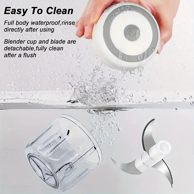 Portable Electric Vegetable chopper with USB (250ML)