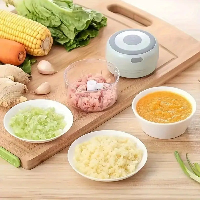 Portable Electric Vegetable chopper with USB (250ML)