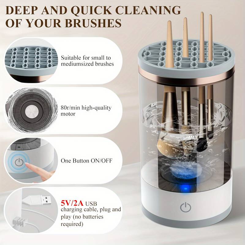 Electric Makeup Brush Cleaner
