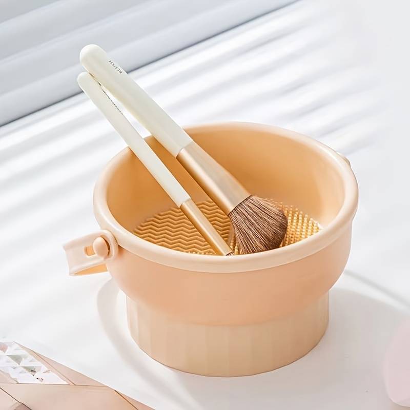 3 in 1 Silicone Makeup Brush Cleaner - Pack of 2