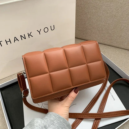 Classic Craze - Block shaped PU Leather Sling bag