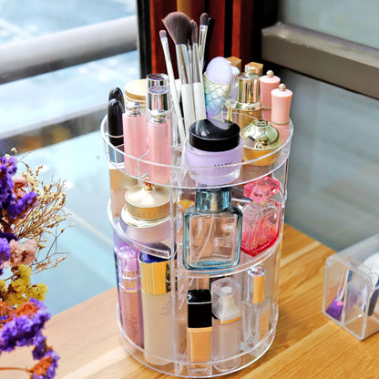 Glam Organizer - 360 Degree Rotation Cosmetic Storage