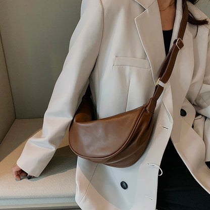 Luna Chic - Leather Cross body & shoulder sling bag