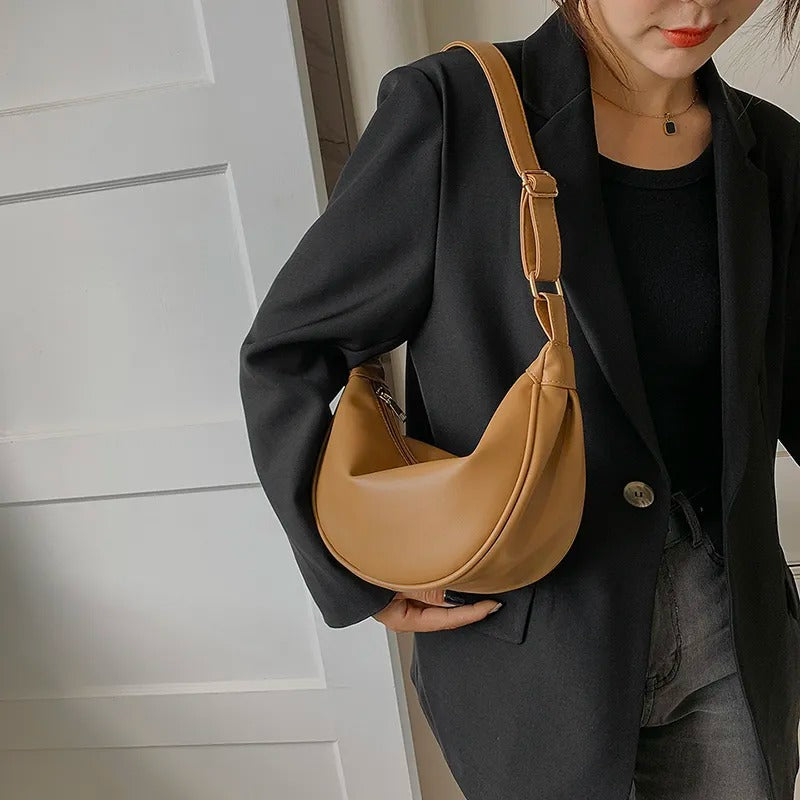 Luna Chic - Leather Cross body & shoulder sling bag