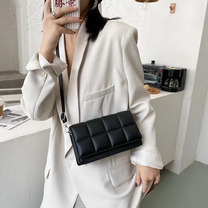 Classic Craze - Block shaped PU Leather Sling bag