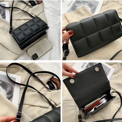 Classic Craze - Block shaped PU Leather Sling bag
