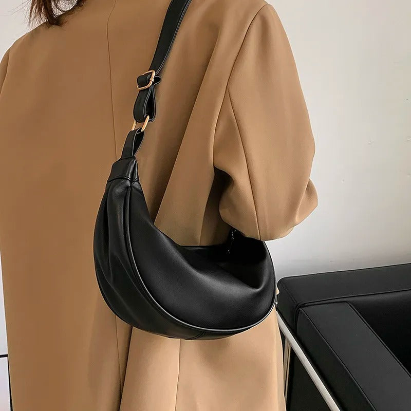 Luna Chic - Leather Cross body & shoulder sling bag