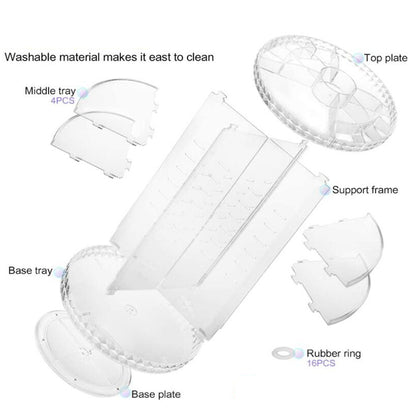 Glam Organizer - 360 Degree Rotation Cosmetic Storage