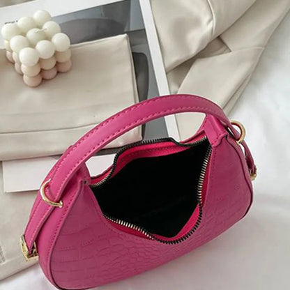 Lunar Stellar Luxury Crocodile Leather Hand Bag