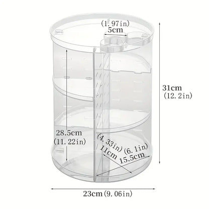 Glam Organizer - 360 Degree Rotation Cosmetic Storage