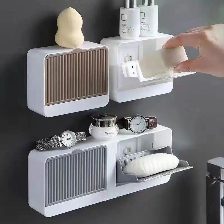 Trendy 2 in 1 Soap Holder - Premium Quality Guaranteed