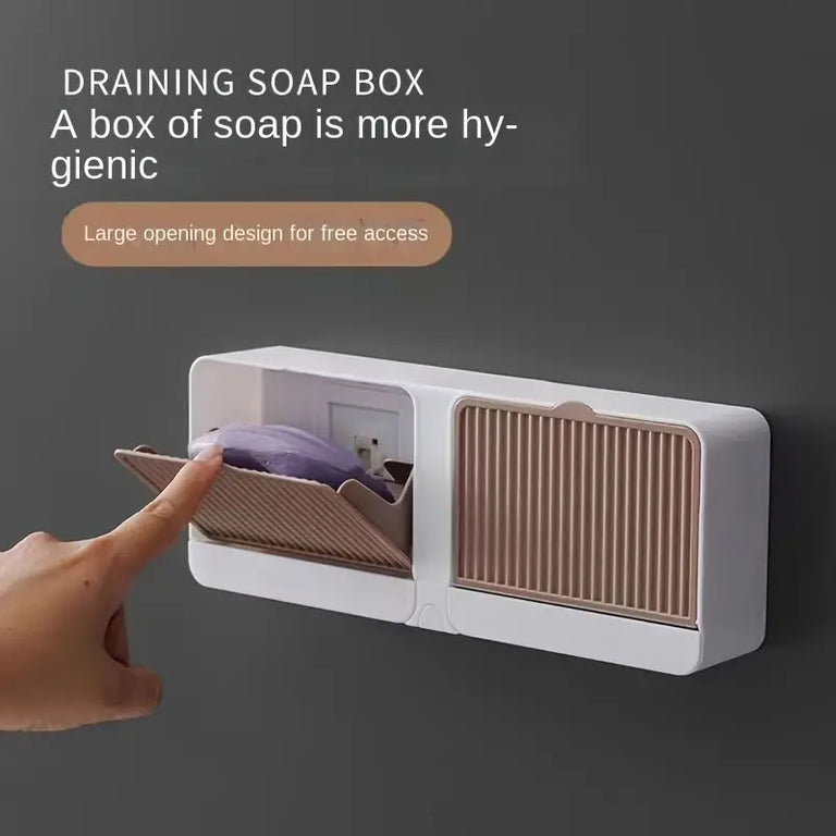 Trendy 2 in 1 Soap Holder - Premium Quality Guaranteed