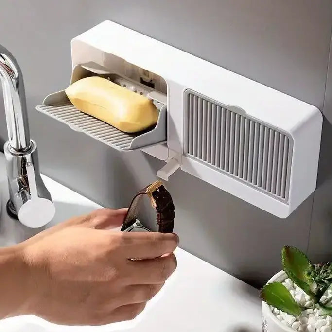 Trendy 2 in 1 Soap Holder - Premium Quality Guaranteed