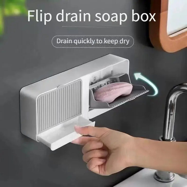 Trendy 2 in 1 Soap Holder - Premium Quality Guaranteed