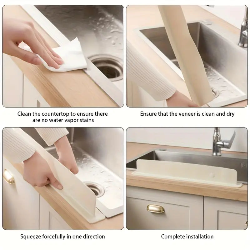 Silicone Sink Water Splash Guard - Premium Quality Guaranteed