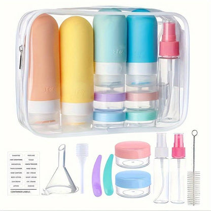 Travel Bottle Set - 10PC
