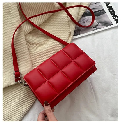 Classic Craze - Block shaped PU Leather Sling bag