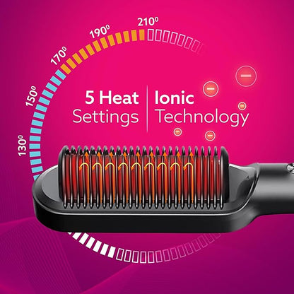 Velura- Hair Straightener Comb Brush